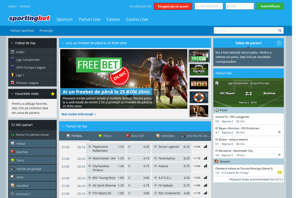 Sportingbet: Αθλητικά Στοιχήματα & Πιθανότητες | Αθλητικά Στοιχήματα Online στο Ηνωμένο Βασίλειο